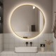 900mm Backlit Yellow Gold Frame Round LED Mirror with Motion Sensor Switch 900mm Backlit Yellow Gold Frame Round LED Mirror with Motion Sensor Switch